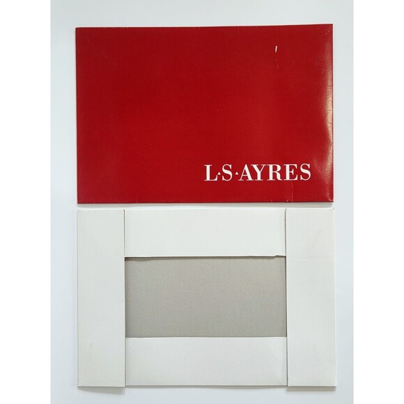 LS Ayres Gift Box Set of 4 Red White Department Store Indianapolis Indiana Macys - Picture 6 of 12